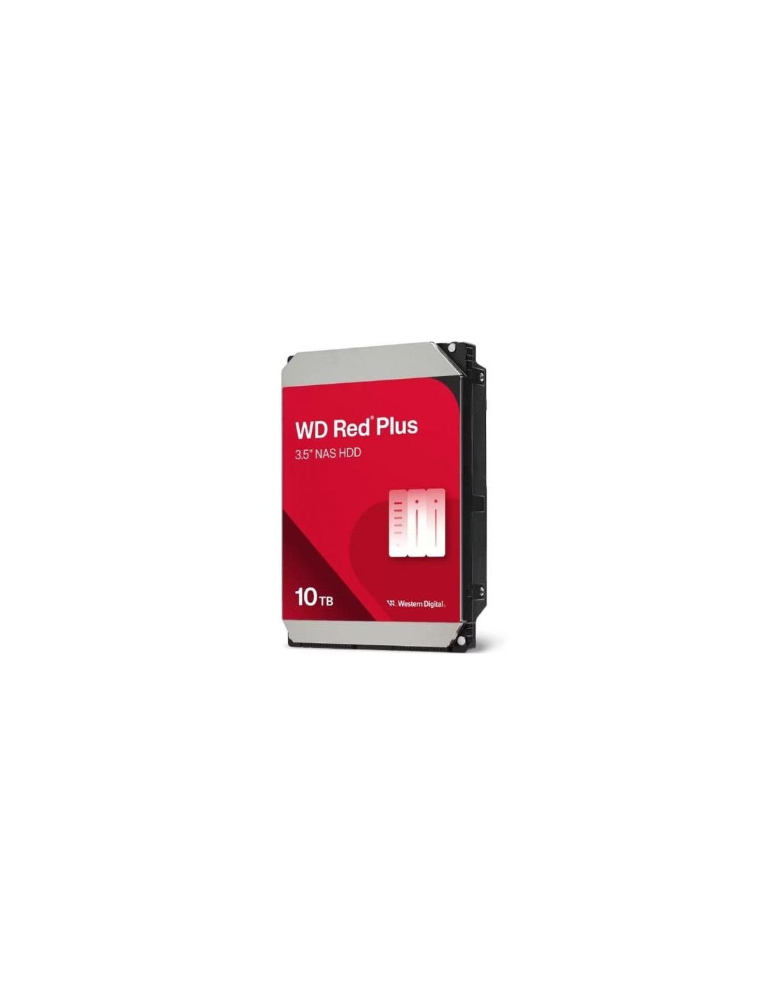 Disco Duro Western Digital WD Red Plus NAS 10TB 3.5" SATA III 512MB