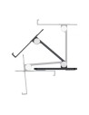 Soporte para Smartphone/Tablet Aisens MS2PXXL-183, Gris