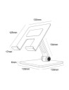 Soporte para Smartphone/Tablet Aisens MS2PXXL-183, Gris