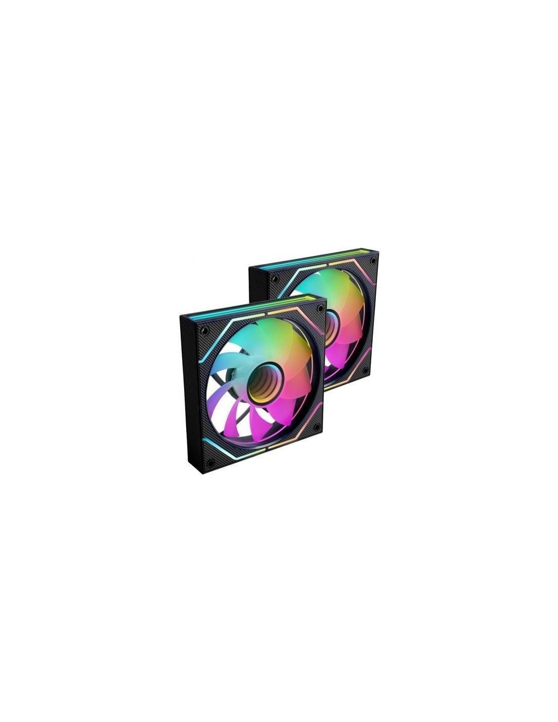 Pack 2 Ventiladores Mars Gaming MF-3DPROX2R 12cm ARGB | Logroño