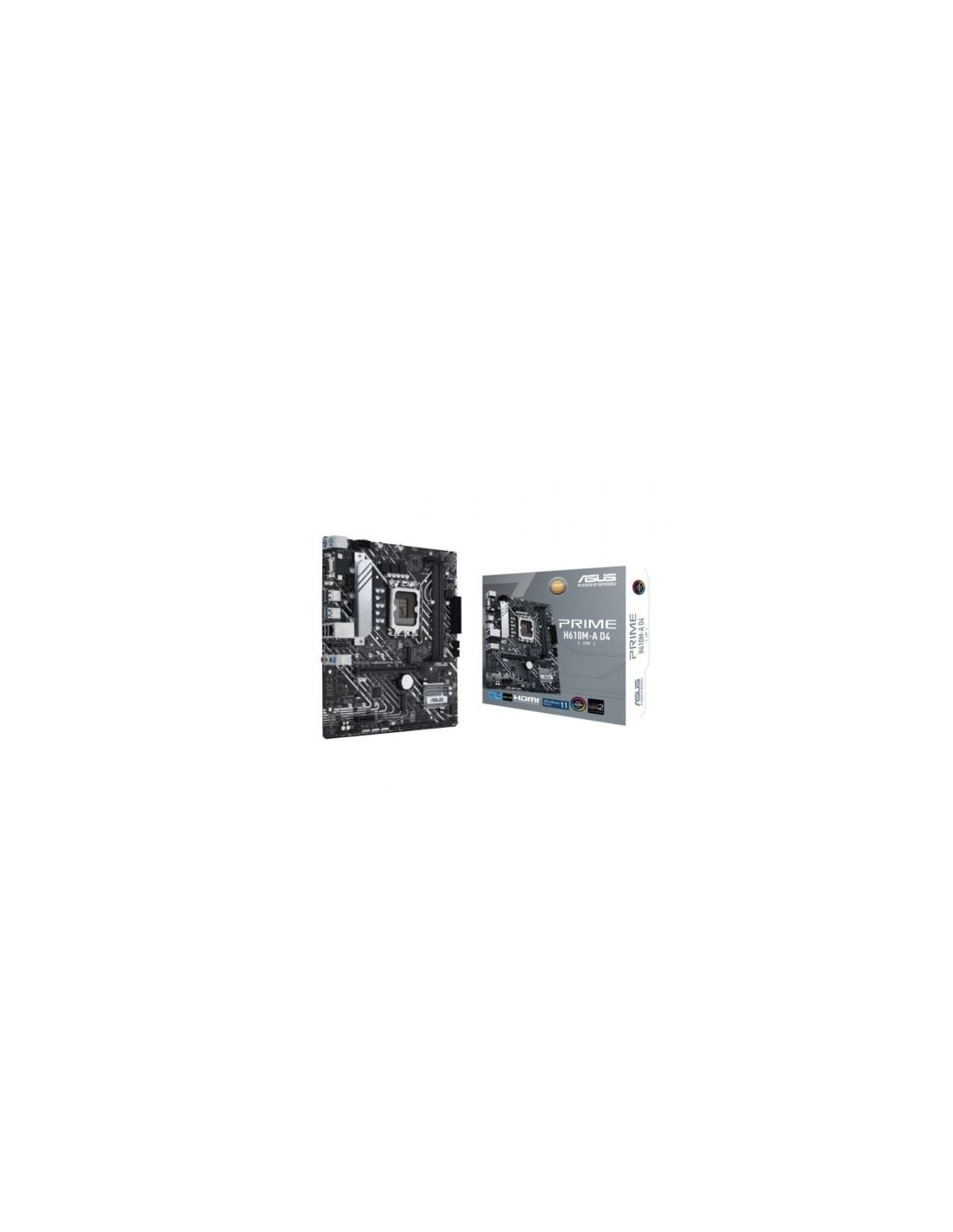 Placa Base Asus Prime H610M-A D4-CSM Socket 1700 DDR4 PCIe 4.0 Micro A