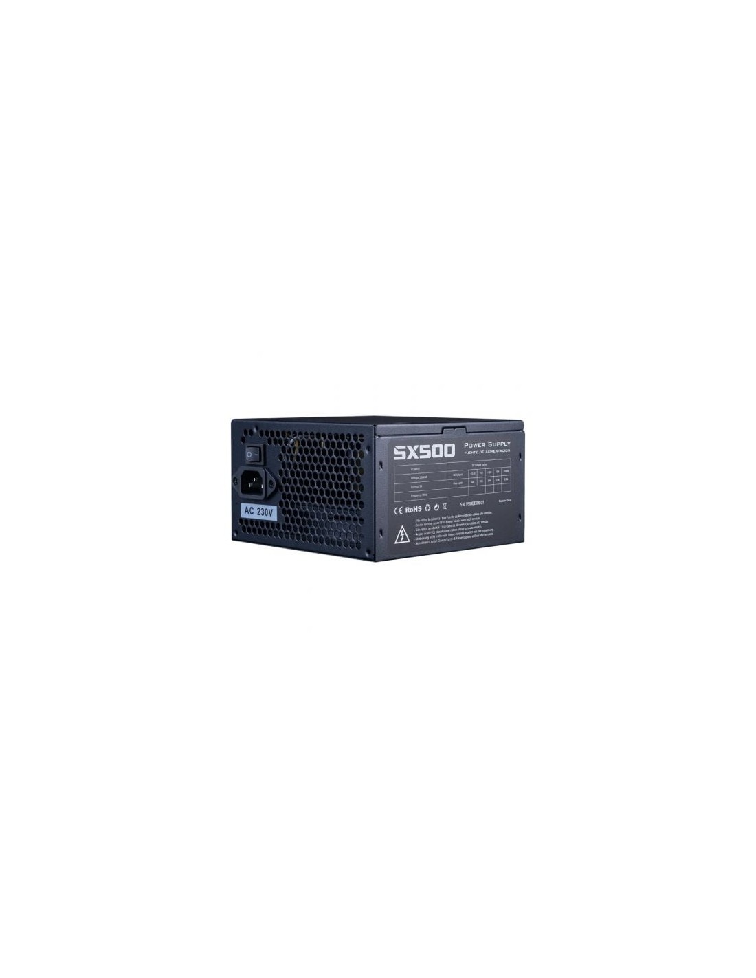 Fuente de Alimentación Hiditec SX 500 BULK 500W | Logroño