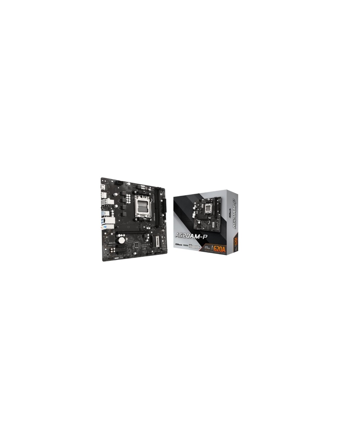 Placa Base Asrock A620AM-P DDR5 PCIe 4.0 Socket AM5 Micro ATX