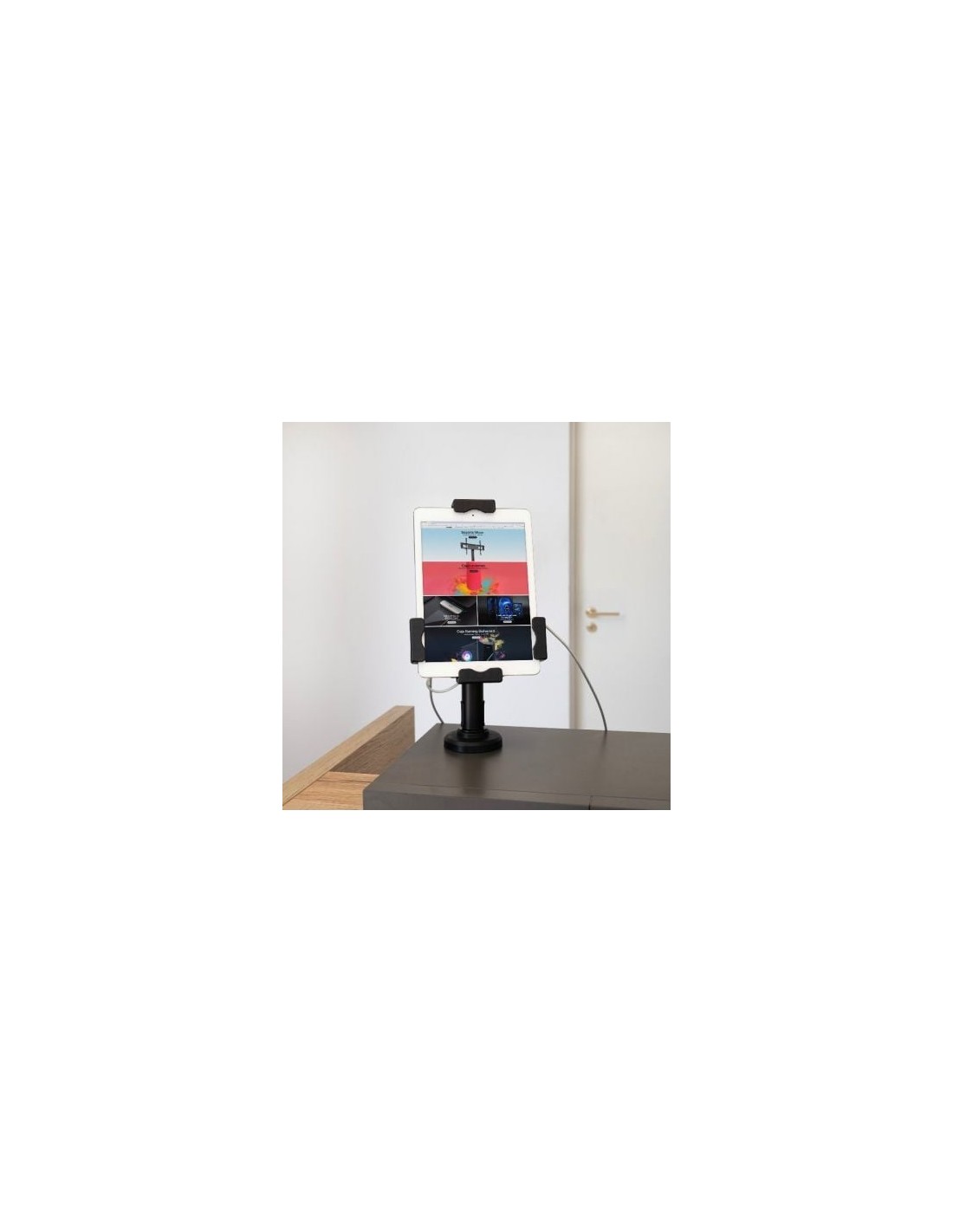 Soporte de Mesa/Pared para Smartphone/Tablet TooQ TQTDS0812, antirrobo