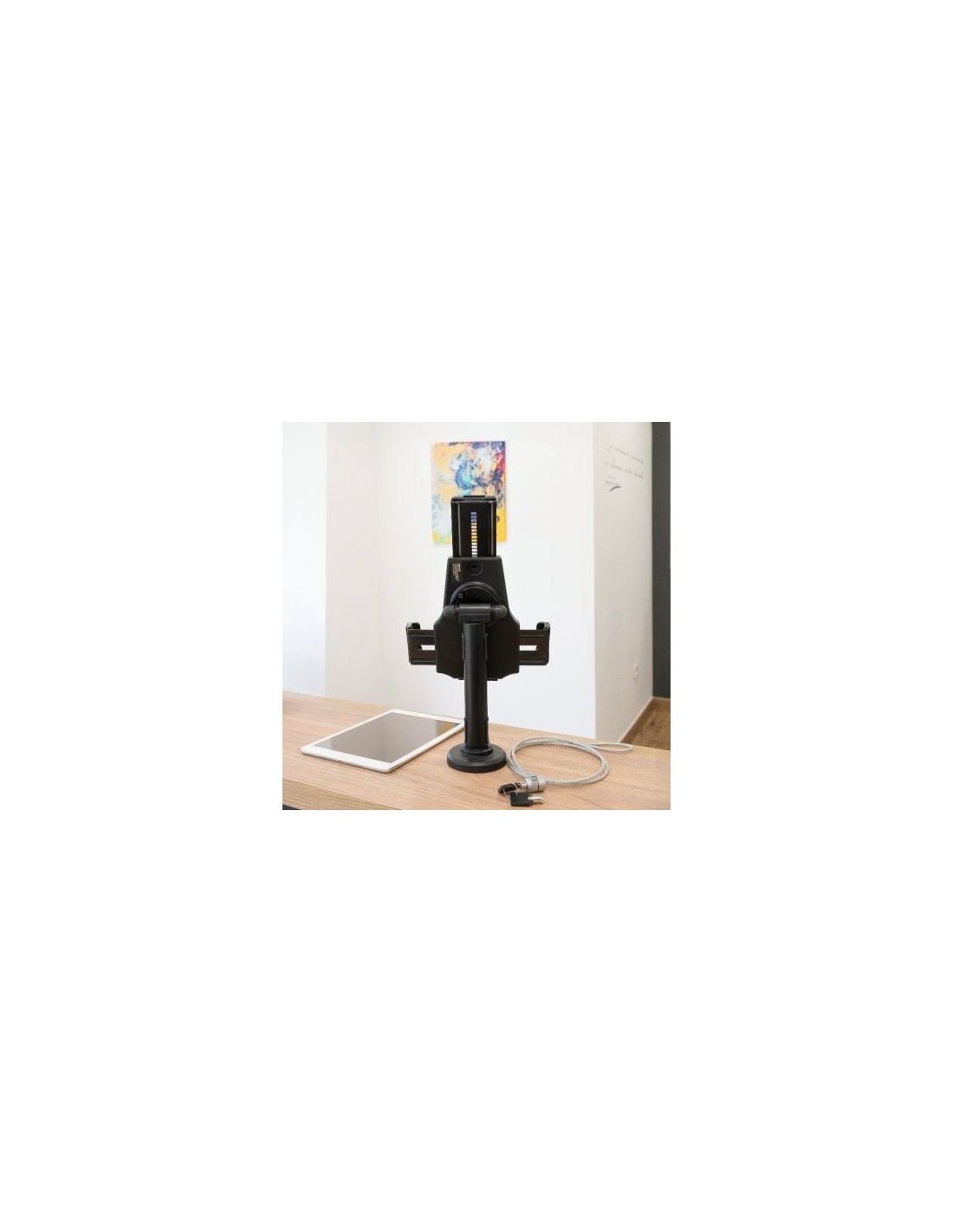 Soporte de Mesa/Pared para Smartphone/Tablet TooQ TQTDS0812, antirrobo