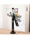 Soporte de Mesa/Pared para Smartphone/Tablet TooQ TQTDS0812, antirrobo