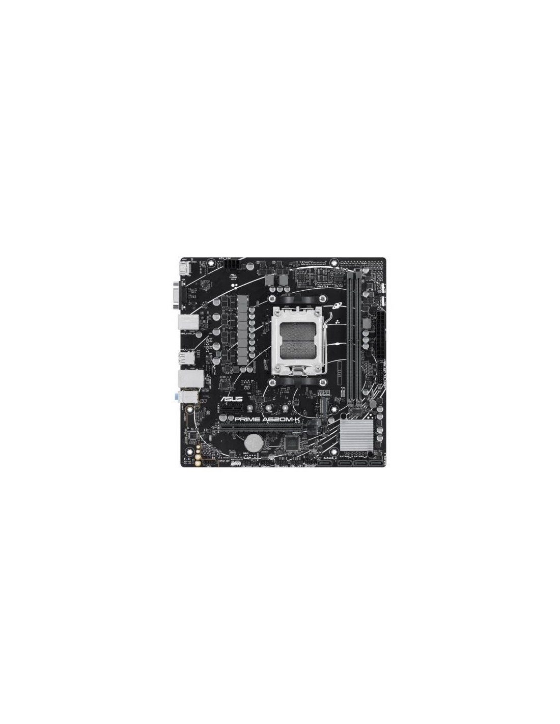 Placa Base Asus Prime A620M-K Socket AM5 DDR5 PCIe 4.0 Micro ATX