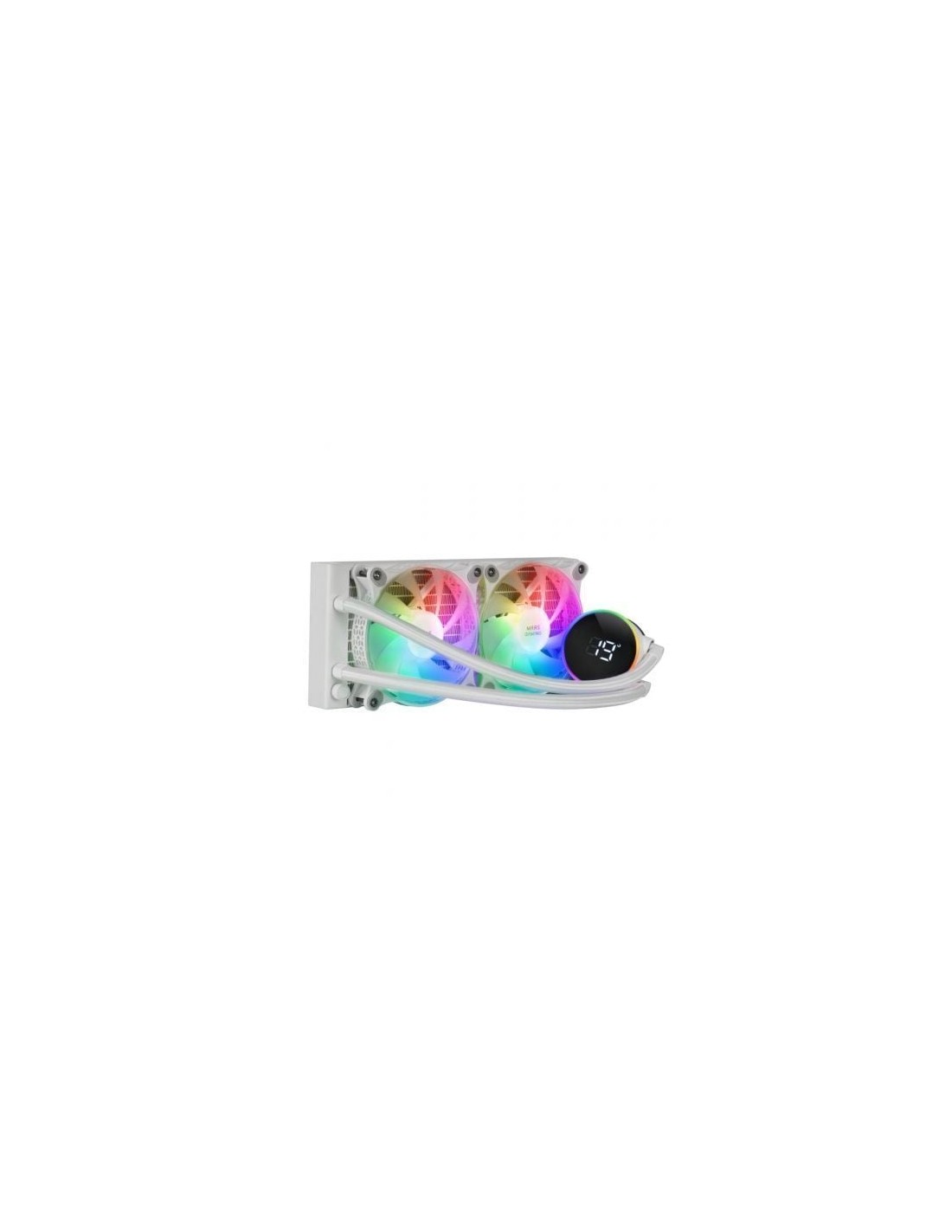 Sistema de Refrigeración Líquida Mars Gaming ML-LCD240 Blanco