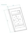 Marco Antirrobo para Tablet TooQ TQATTE2601-M-B, Negro