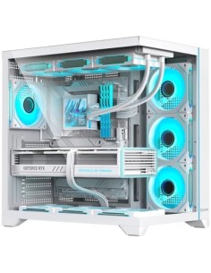 Caja Gaming Semitorre Hiditec H3 Pro/ Blanca | Logroño