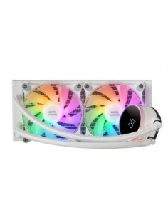 Sistema de Refrigeración Líquida Mars Gaming ML-LCD240 Blanco 2