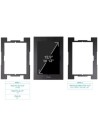 Marco Antirrobo para Tablet TooQ TQATTE2601-M-B, Negro