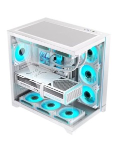 Caja Gaming Semitorre Hiditec H3 Pro/ Blanca | Logroño 2