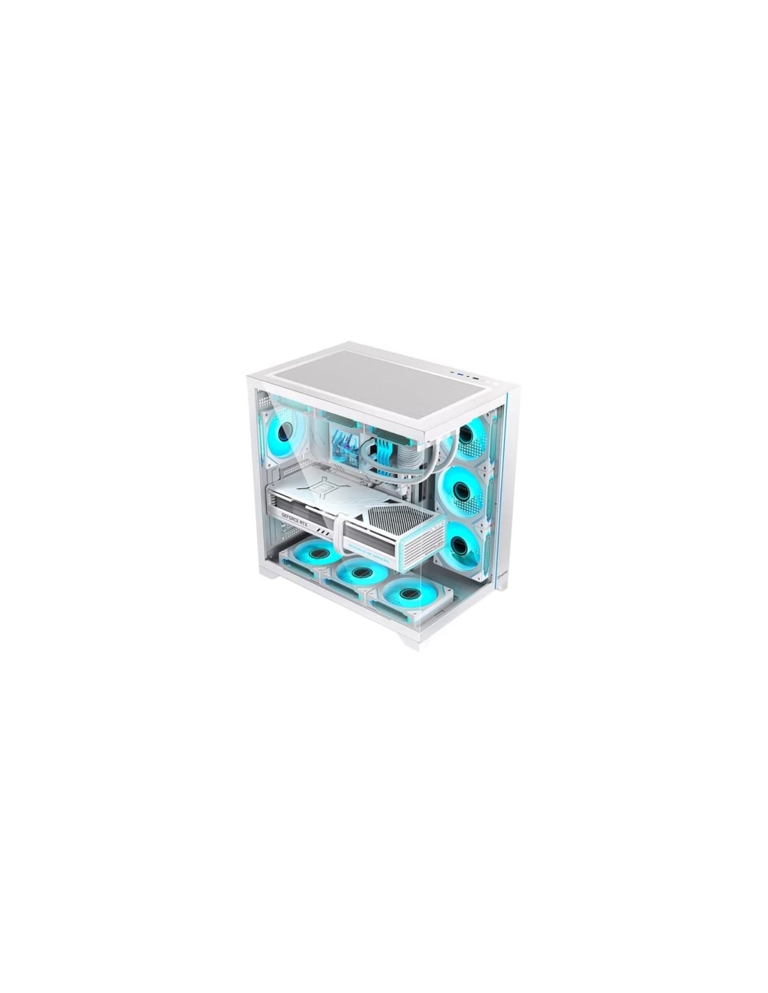 Caja Gaming Semitorre Hiditec H3 Pro/ Blanca | Logroño