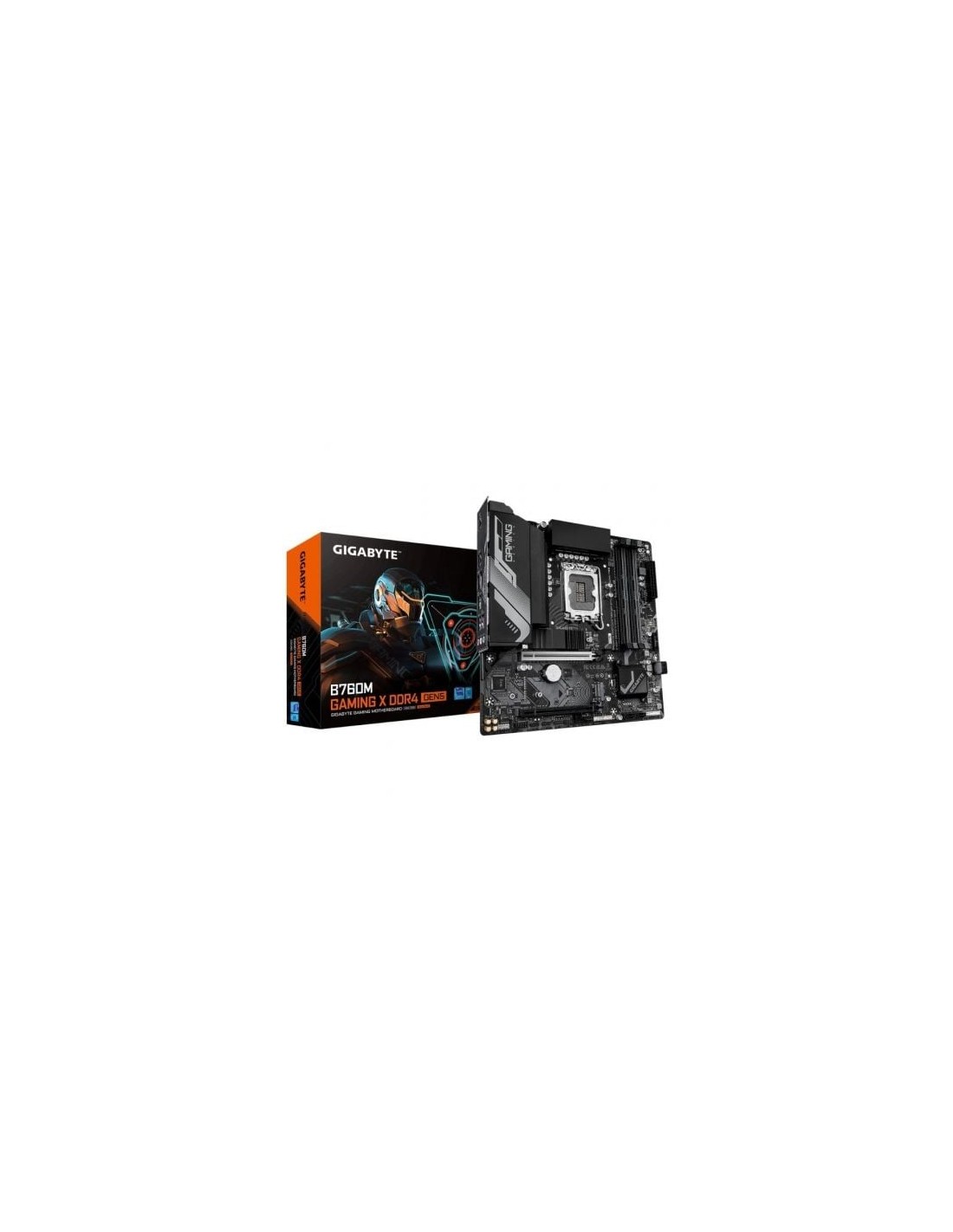 Placa Base Gigabyte B760M Gaming X DDR4 GEN5 Socket 1700 DDR4 PCIe 5.0