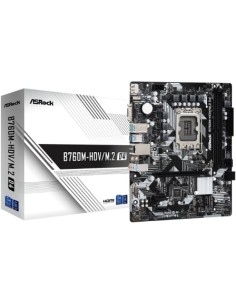 Placa Base Asrock B760M-HDV M2 D4 Socket 1700 DDR4 PCIe 4.0 Micro ATX