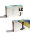 Soporte de Mesa para Marco Antirrobo de Tablet TooQ TQATC2601-B, Negro