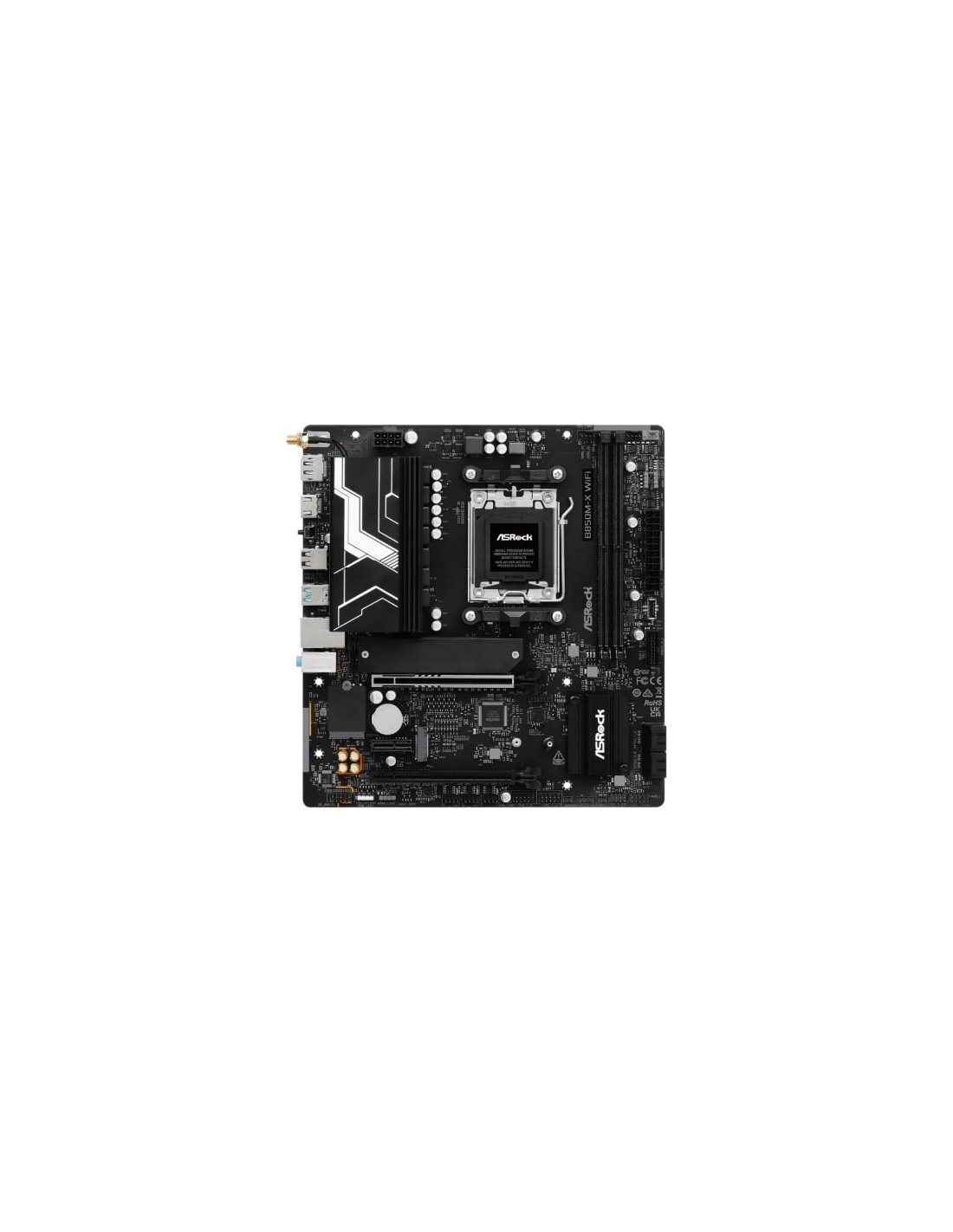 Placa Base Asrock B850M-X WiFi R2.0 DDR5 PCIe 5.0 Socket AM5 Micro ATX