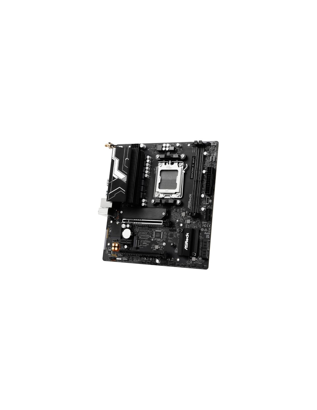Placa Base Asrock B850M-X WiFi R2.0 DDR5 PCIe 5.0 Socket AM5 Micro ATX