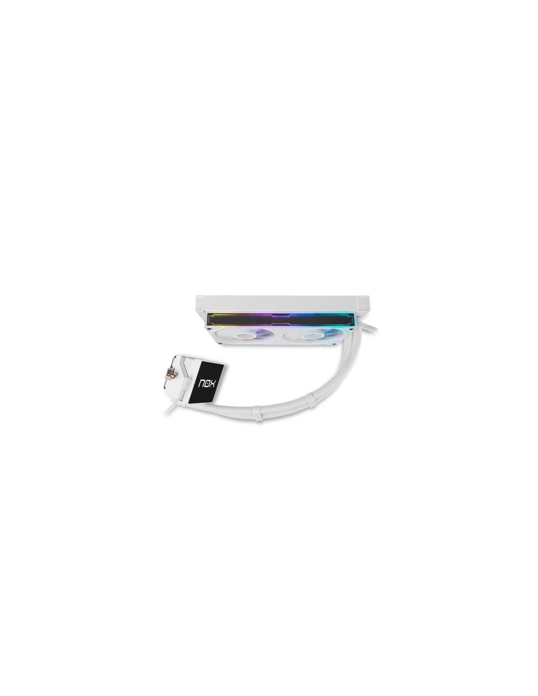 Sistema de Refrigeración Líquida Nox M-240 LCD Blanco | Logroño