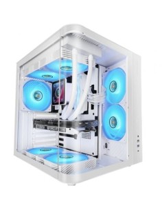 Caja Gaming Semitorre Mars Gaming MC-CURV Blanca | Logroño 2