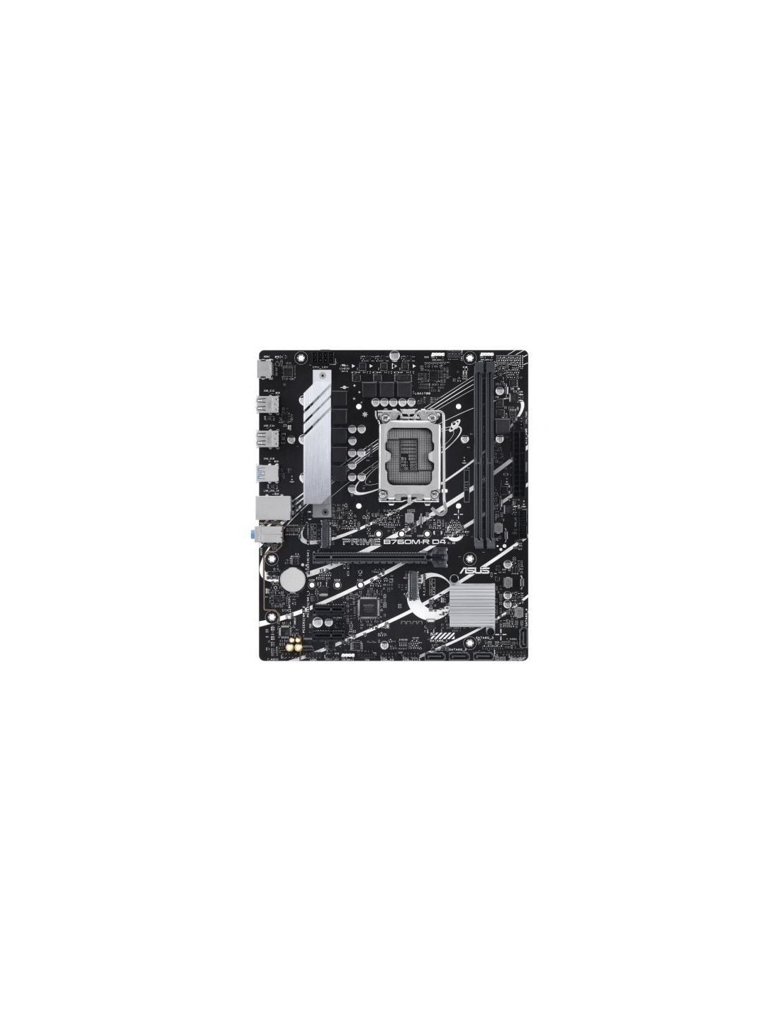 Placa Base Asus Prime B760M-R D4 Socket 1700 DDR4 PCIe 4.0 Micro ATX