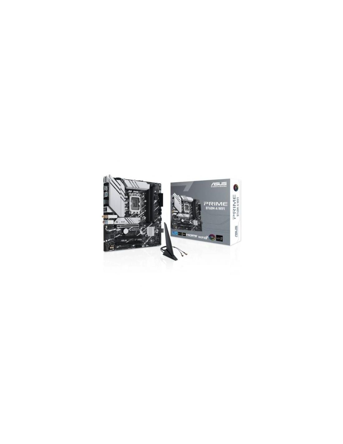 Placa Base Asus Prime B760M-A WIFI Socket 1700 DDR5 PCIe 4.0 Micro ATX