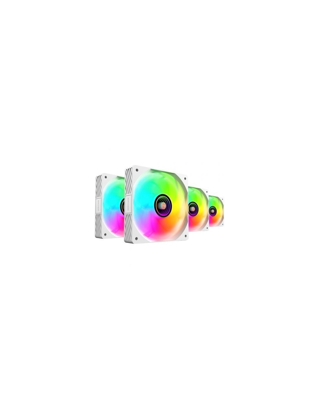 Pack 4 Ventiladores Mars Gaming MF-SI4KIT 12cm + HUB + Mando a Distanc