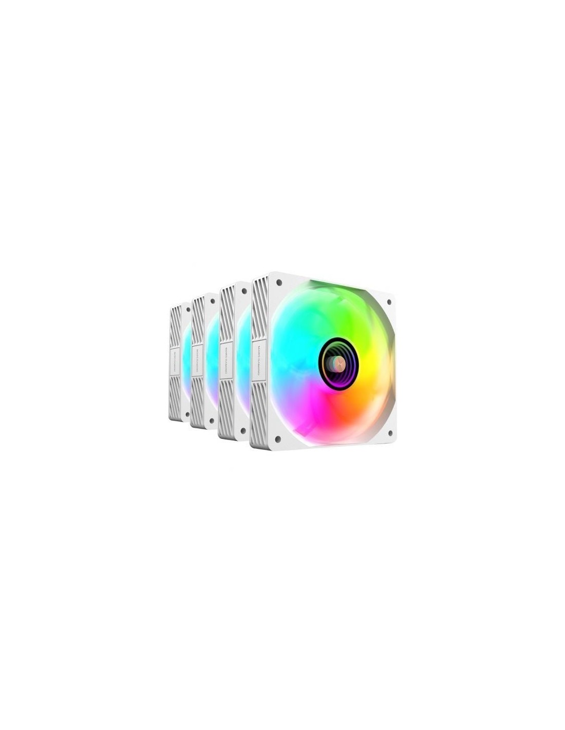 Pack 4 Ventiladores Mars Gaming MF-SI4KIT 12cm + HUB + Mando a Distanc