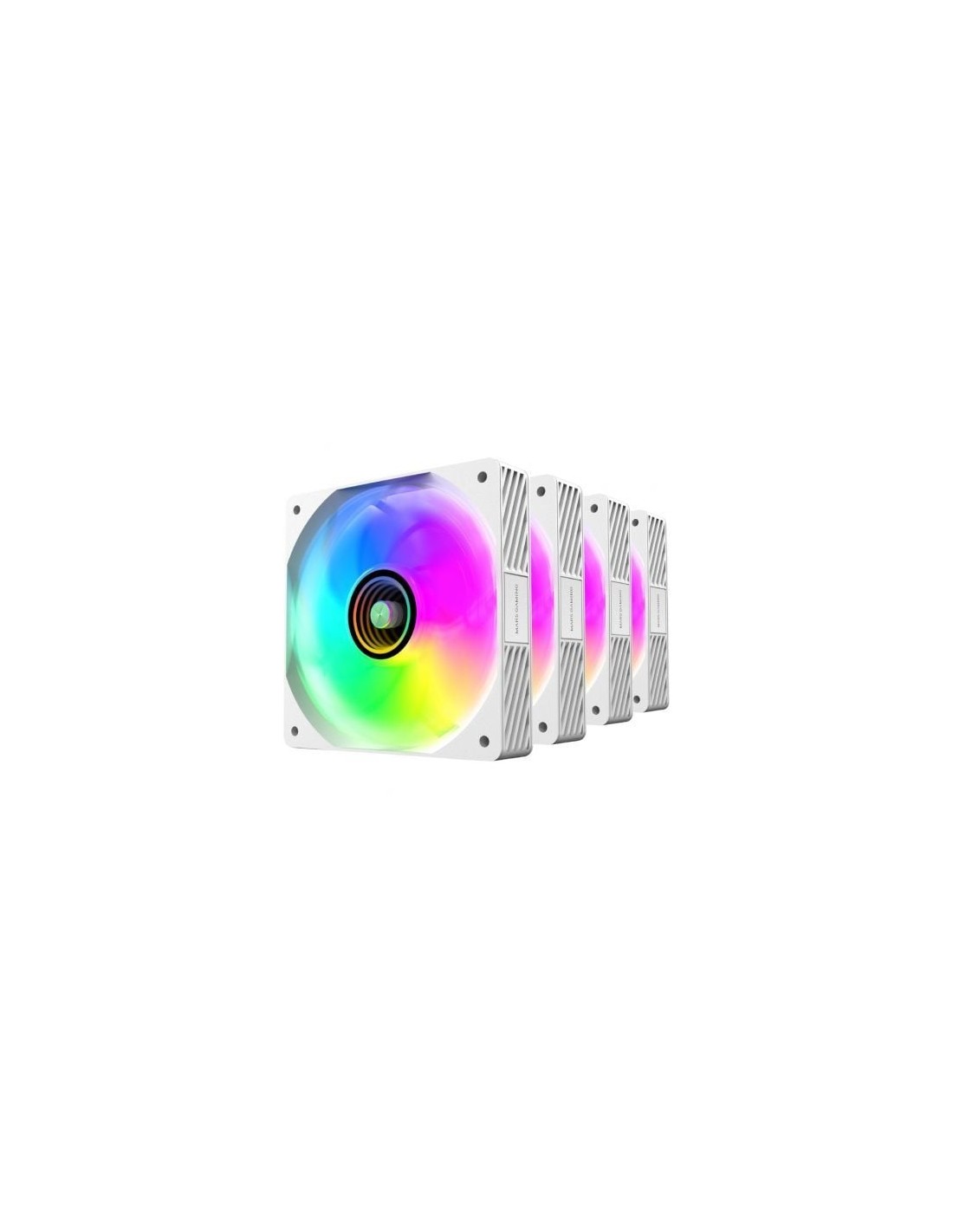 Pack 4 Ventiladores Mars Gaming MF-SI4KIT 12cm + HUB + Mando a Distanc