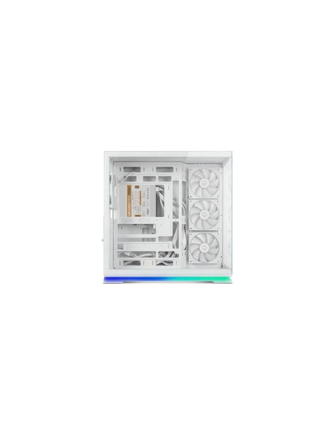Caja Gaming Semitorre Nox Hummer Galaxy Blanca | Logroño