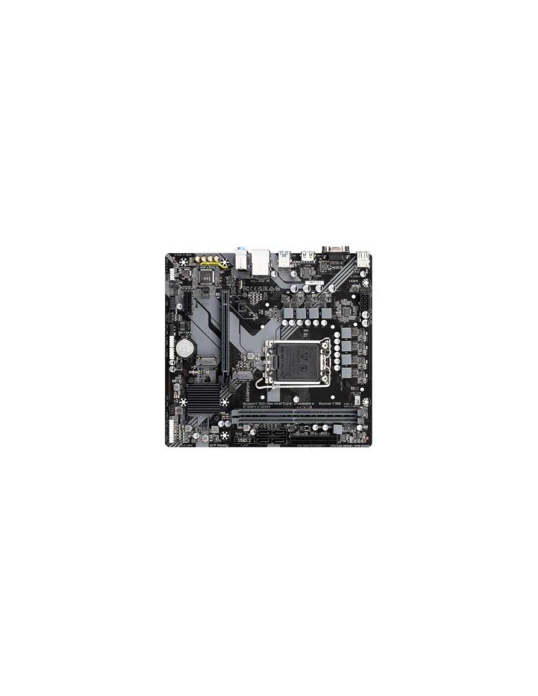 Placa Base Gigabyte B760M H DDR4 Socket 1700 DDR4 PCIe 4.0 Micro ATX