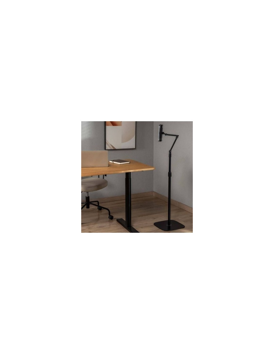 Soporte de Suelo Giratorio, Inclinable, Nivelable, Rotable Aisens MSF3