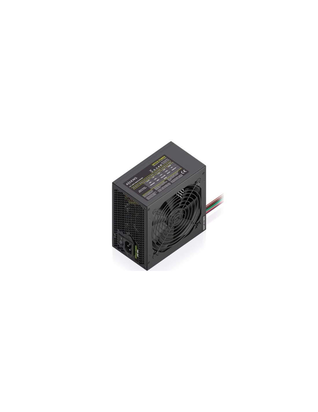 Fuente de Alimentación Aisens ASPC-500ATX-SEOBK 500W | Logroño