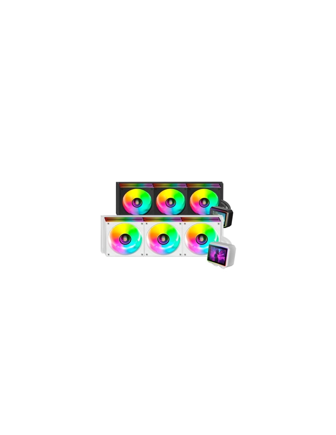 Sistema de Refrigeración Líquida Mars Gaming ML-VISIONII360 Blanco