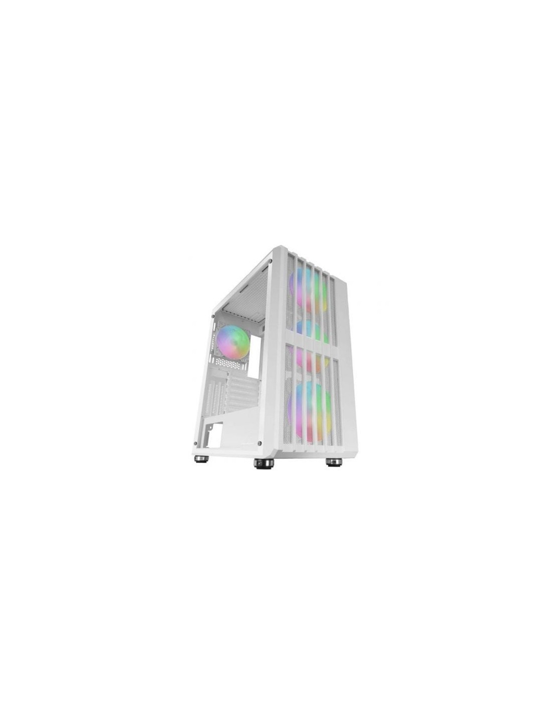 Caja Gaming Semitorre Mars Gaming MC-VAULT Blanca | Logroño