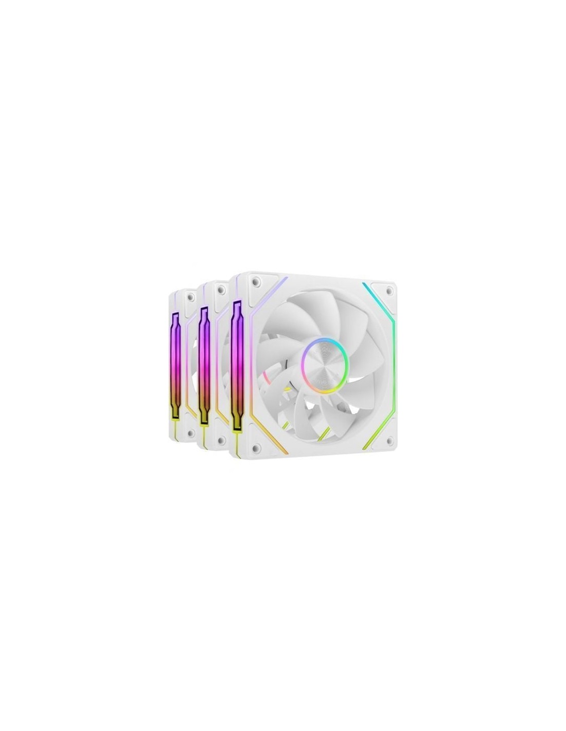 Pack 3 Ventiladores Invertidos Mars Gaming MF-LINKFINITYKIT2R 12cm ARG