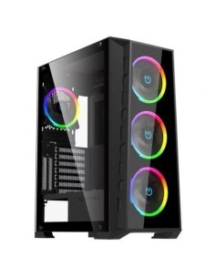 Caja Gaming Semitorre Hiditec MH12 GLASS | Logroño