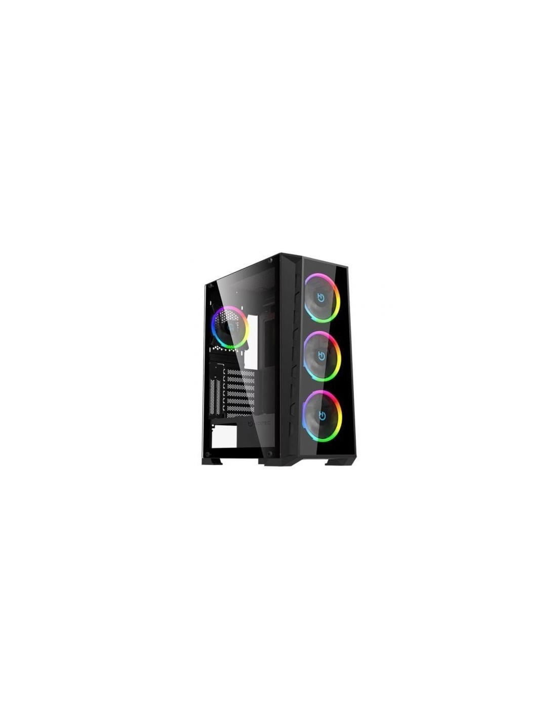 Caja Gaming Semitorre Hiditec MH12 GLASS | Logroño