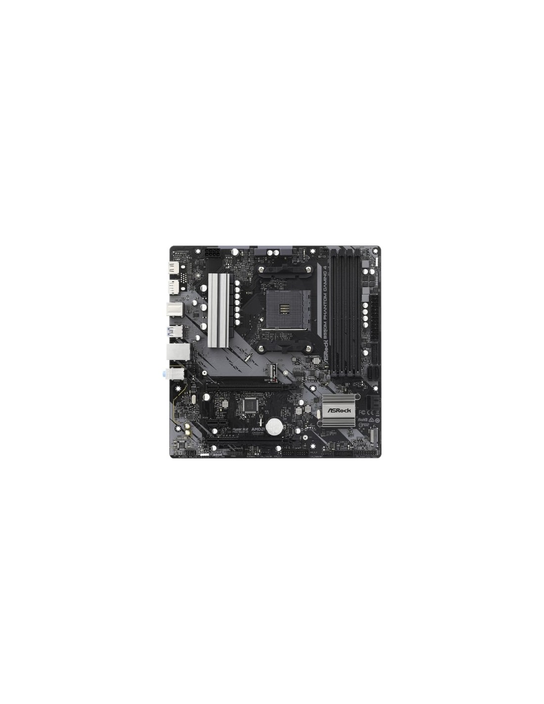 Placa Base Asrock B550M Phantom Gaming 4 DDR4 PCIe 4.0 Socket AM4 Micr
