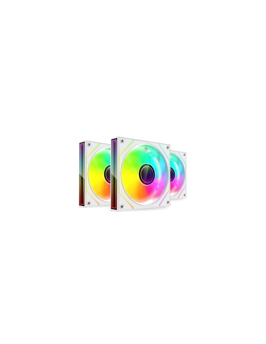 Pack 3 Ventiladores Mars Gaming MF-3DPROKIT 12cm + HUB + Mando a Dista
