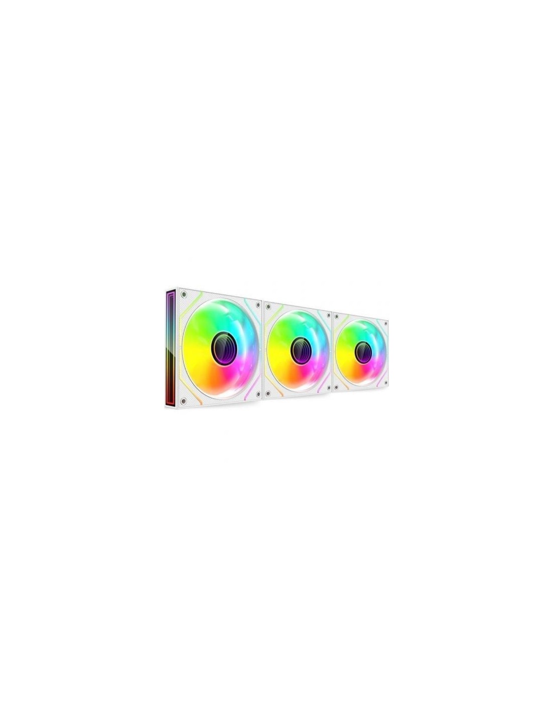 Pack 3 Ventiladores Mars Gaming MF-3DPROKIT 12cm + HUB + Mando a Dista
