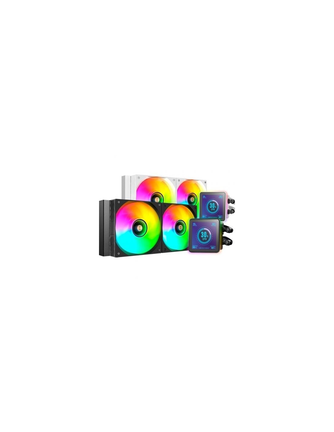 Sistema de Refrigeración Líquida Mars Gaming ML-VISIONPRO240 Negro