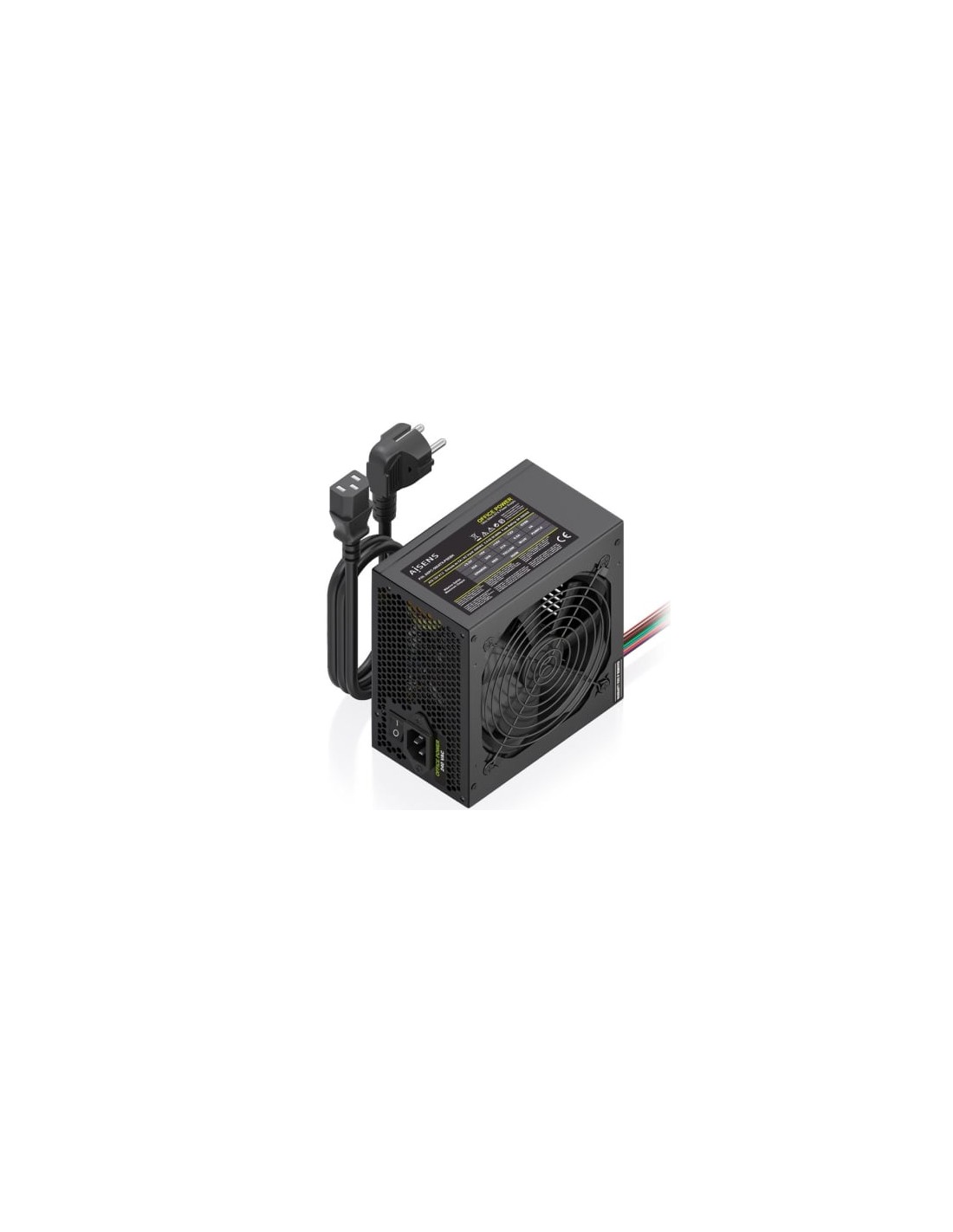 Fuente de Alimentación Aisens ASPC-500ATX-PSEBK 500W | Logroño