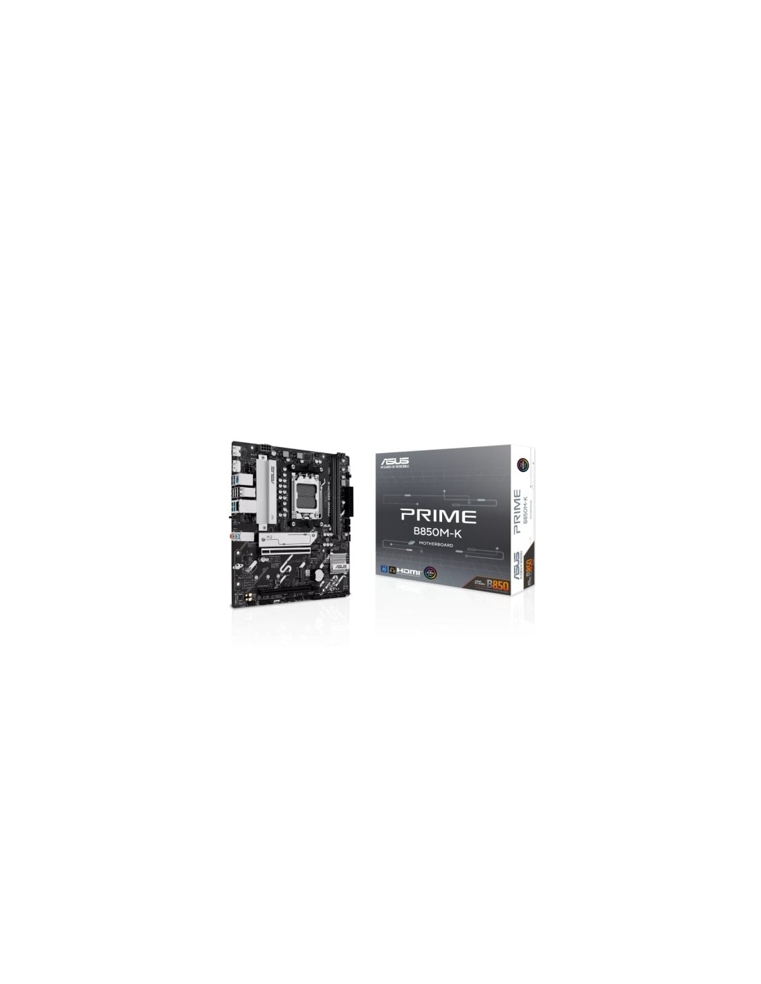 Placa Base Asus Prime B850M-K Socket AM5 DDR5 PCIe 5.0 Micro ATX