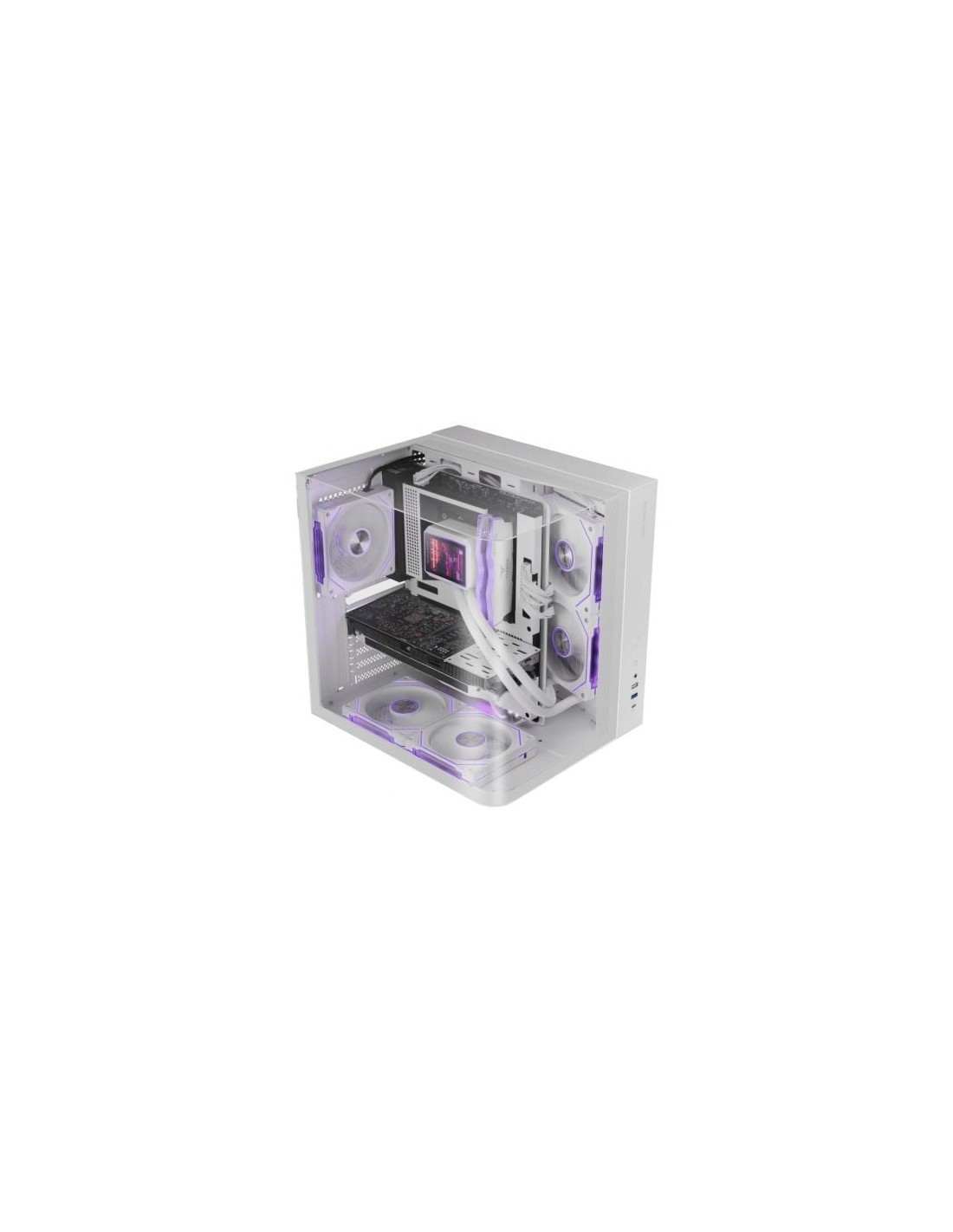 Caja Gaming Semitorre Mars Gaming MC-INFINIOLITE Blanca | Logroño