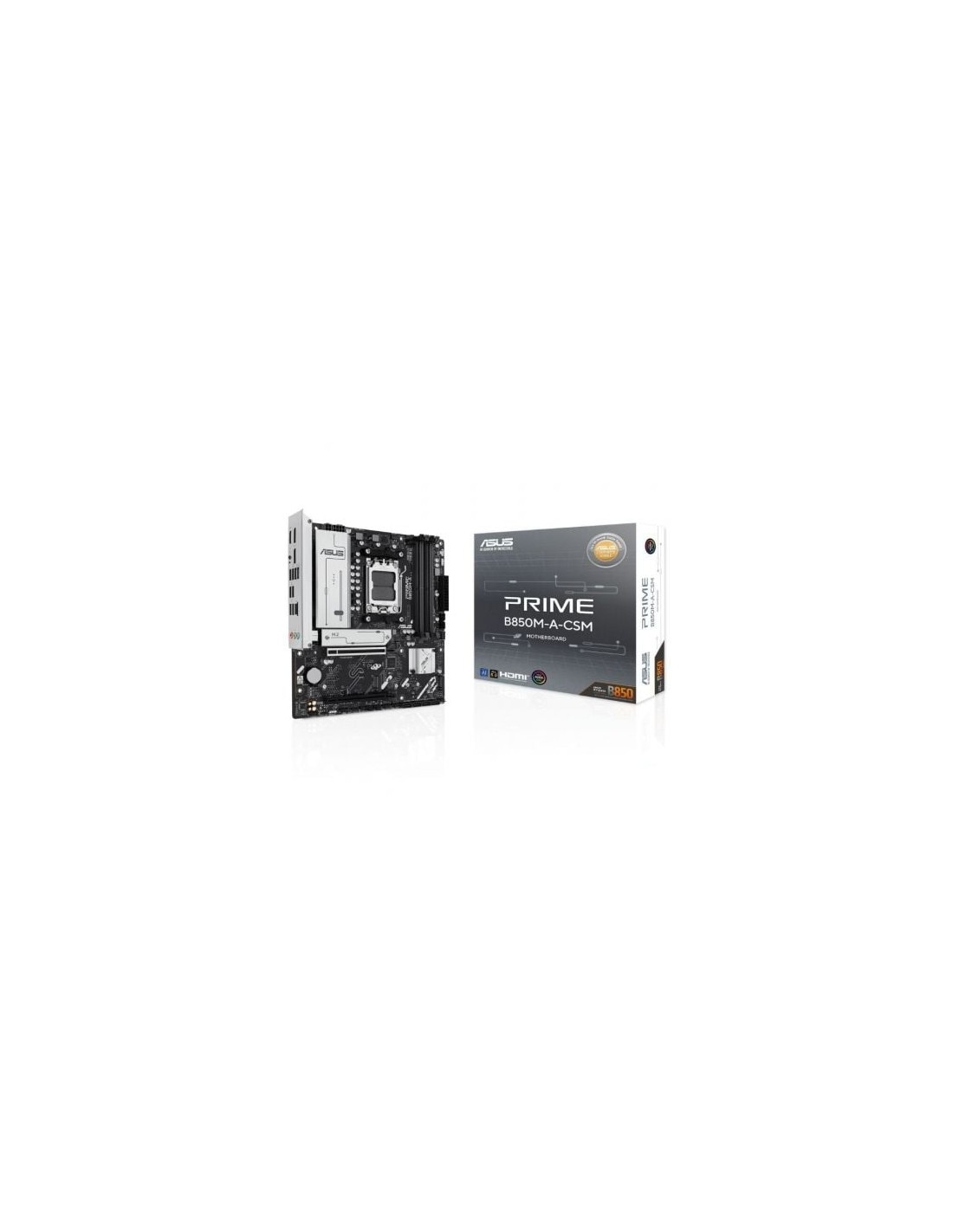 Placa Base Asus Prime B850M-A-CSM Socket AM5 DDR5 PCIe 5.0 Micro ATX