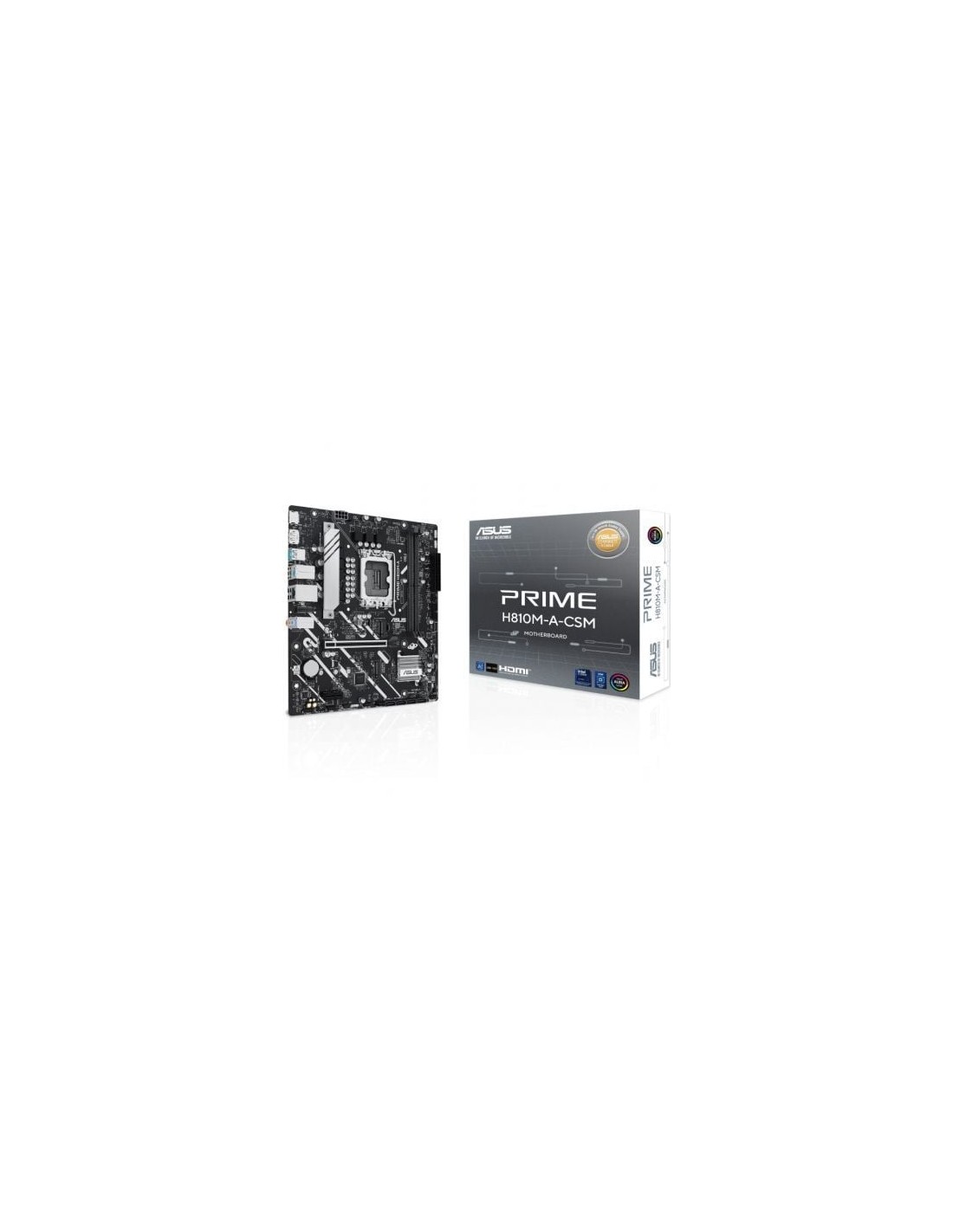 Placa Base Asus Prime H810M-A-CSM Socket 1851 DDR5 PCIe 4.0 Micro ATX