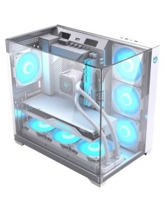 Caja Gaming Semitorre Hiditec SKY Blanca | Logroño 2