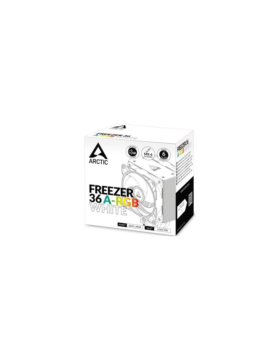 Ventilador con Disipador Arctic Freezer 36 A-RGB 12cm | Logroño